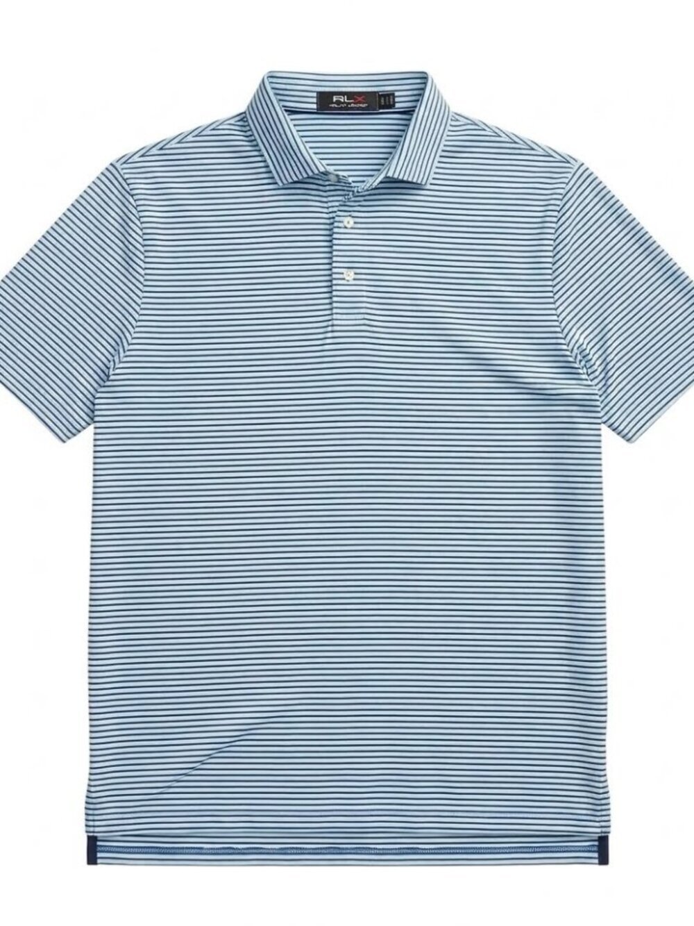 NWT RLX Ralph Lauren Men’s Golf Polo Shirt Striped Performance Medium M